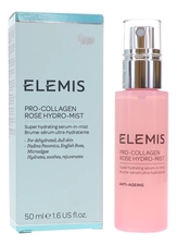 Elemis Сыворотка-спрей для лица с гидролатом розы Pro-Collagen Rose Hydro-Mist 50мл