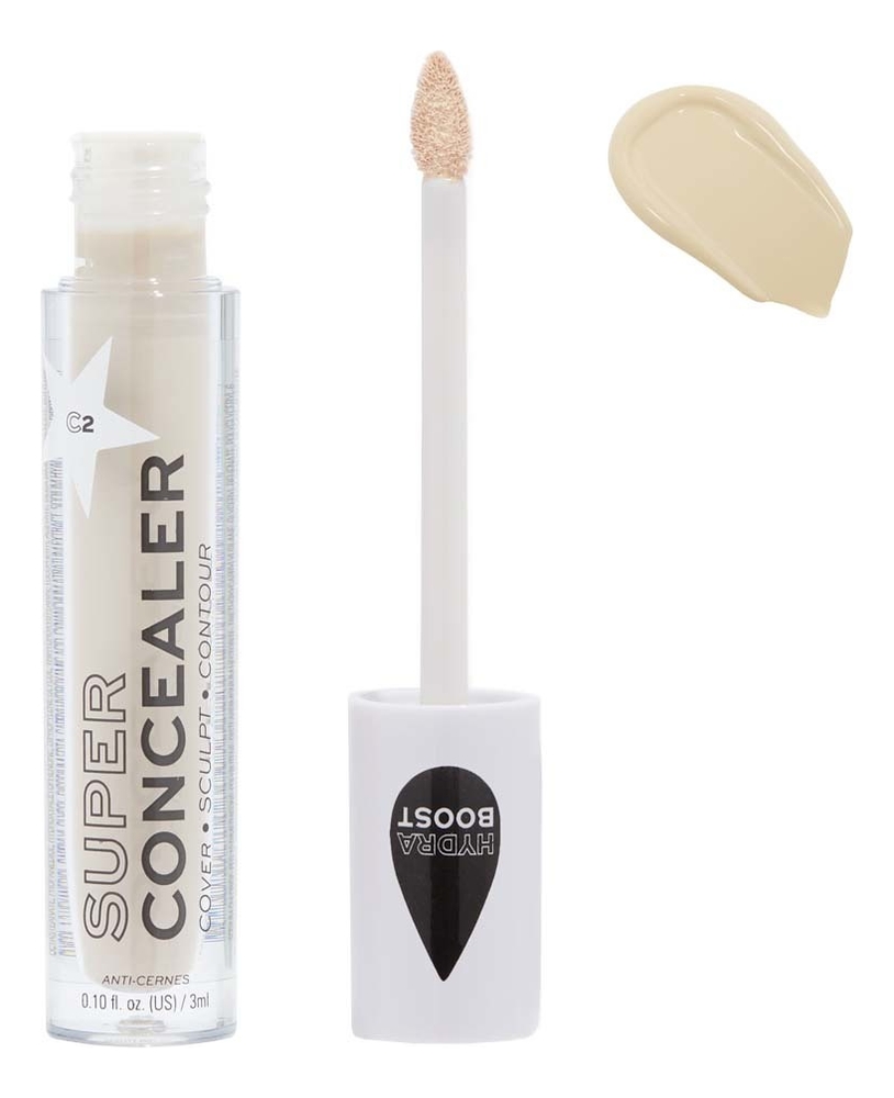Консилер для лица Super Concealer Radiant Matte 3мл: C2