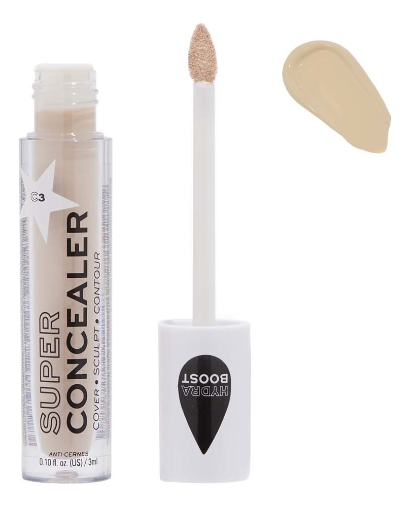 Консилер для лица Super Concealer Radiant Matte 3мл: C3 консилер для лица super concealer radiant matte 3мл c8 5