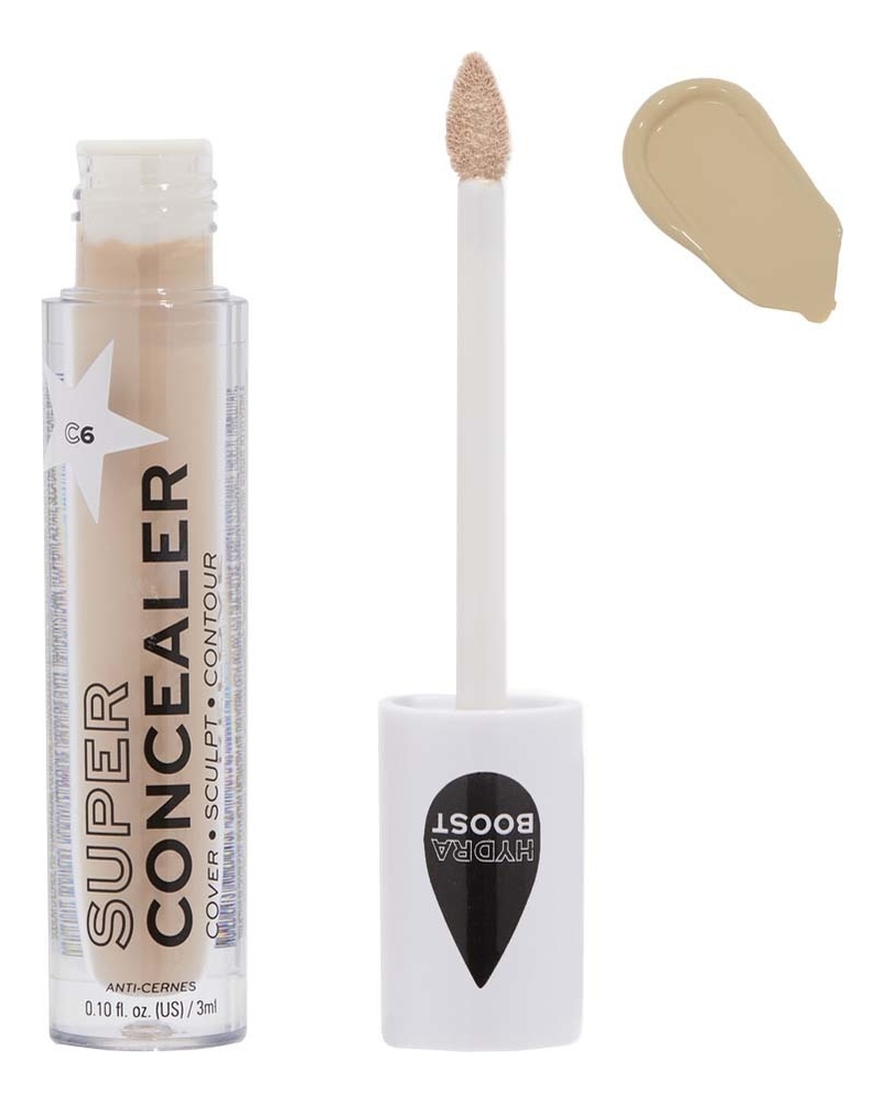 Консилер для лица Super Concealer Radiant Matte 3мл: C6 консилер для лица super concealer radiant matte 3мл c2