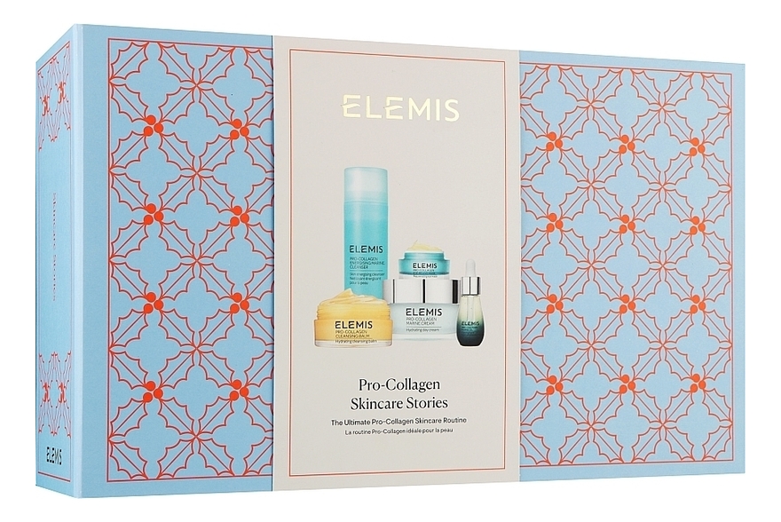Elemis набор для лица pro-collagen skincare stories (бальзам для ...