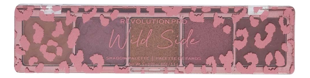 Тени для век Glam Eyeshadow Palette 5,5г: Wild Side