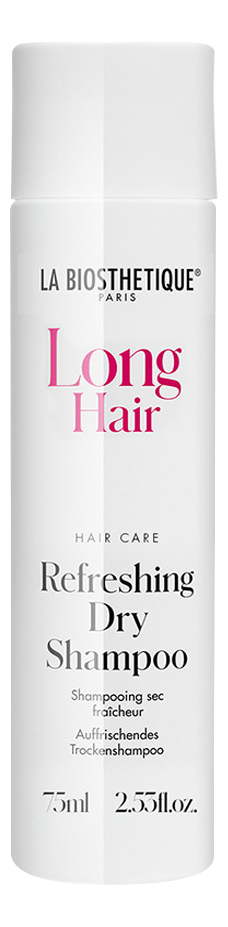 Освежающий сухой шампунь для волос Long Hair Refreshing Dry Shampoo: Шампунь 75мл освежающий сухой шампунь la biosthetique refreshing dry shampoo 200 мл