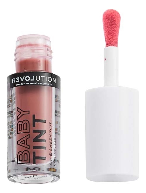 Жидкие румяна и блеск для губ Baby Tint Lip & Cheek Tint 1,4г: Blush