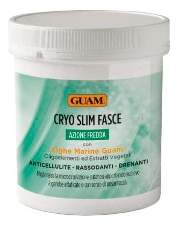 Бинты для снятия отечности ног с охлаждающим эффектом Cryo Slim Fasce Azione Fredda 2шт guam azione fredda cryo shower dren