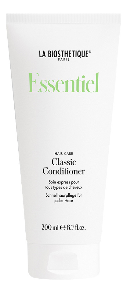 Питательный кондиционер для блеска и выравнивания структуры волос Essentiel Classic Conditioner 200мл