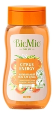 BioMio Натуральный гель для душа с эфирными маслами апельсина и бергамота Citrus Energy