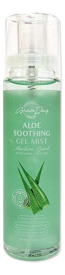 Гелевый мист для лица с экстрактом алоэ Aloe Soothing Gel Mist 120мл