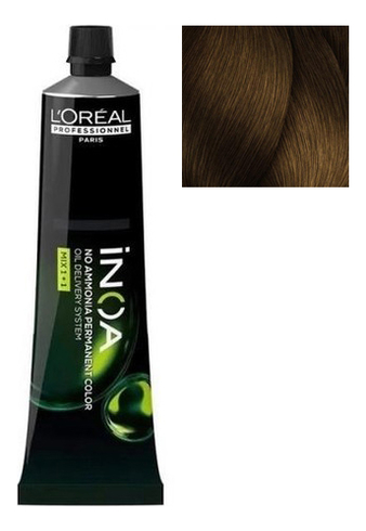 Безаммиачная краска для волос Inoa Oil Delivery System 60г: 6.3 Базовый золотистый