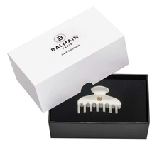 Balmain Hair Couture Заколка-краб для волос Pince White