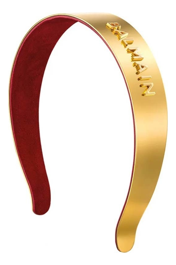 Золотой ободок для волос Metal Headband Large Gold