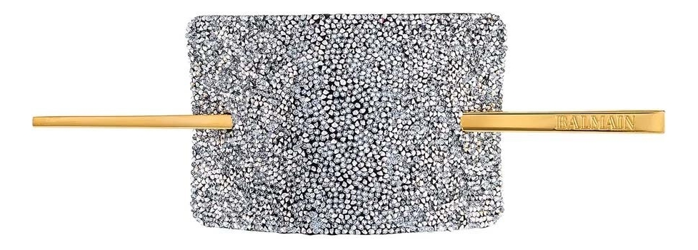Заколка для волос с серыми кристаллами Swarovski Fall Winter Hair Barrette