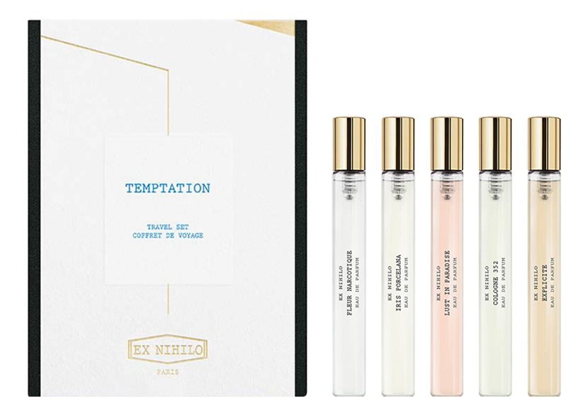 Travel Kit: набор 5*7,5 (Fleur Narcotique + Iris Porcelana + Cologne 352 + Lust In Paradise + Explicite)