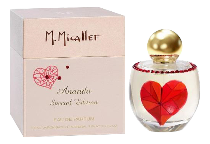 Ananda Special Edition 2023: парфюмерная вода 100мл (сердце) ananda special edition 2023 парфюмерная вода 100мл бабочка