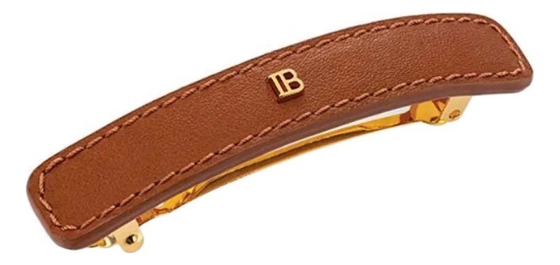Заколка-автомат для волос Riviera Barrette Cognac: Размер L