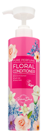 Парфюмерный кондиционер для волос с цветочным ароматом Pure Perfume Floral Conditioner 500мл