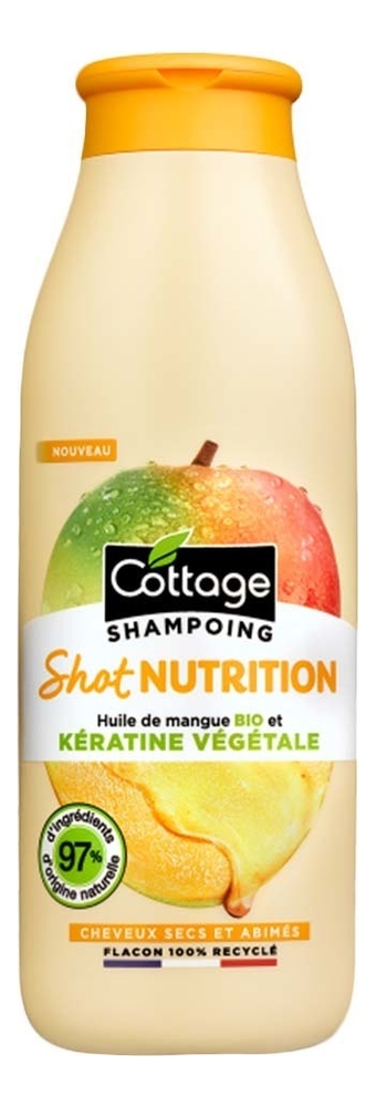 Шампунь для волос с маслом манго и растительным кератином Shot Nutrition 250мл шампунь для волос с маслом манго и растительным кератином shot nutrition 250мл
