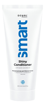 Кондиционер для блеска волос с кератином и оливковым маслом Cosmetics Smart Shiny Conditioner