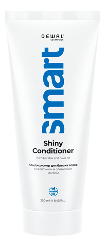 Кондиционер для блеска волос с кератином и оливковым маслом Cosmetics Smart Shiny Conditioner: Кондиционер 250мл