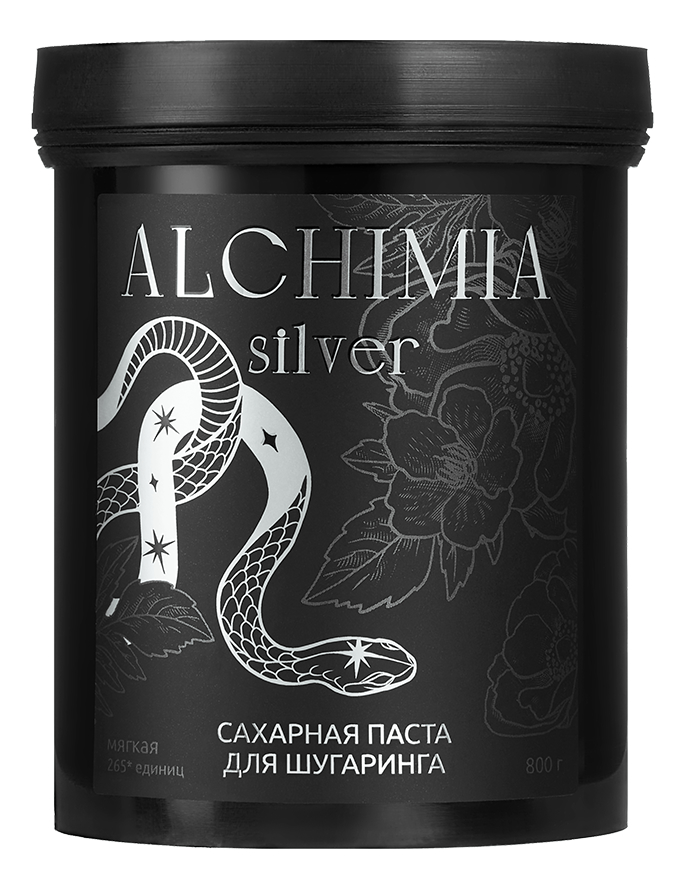 Сахарная паста для шугаринга мягкая Alchimia 800г: Silver