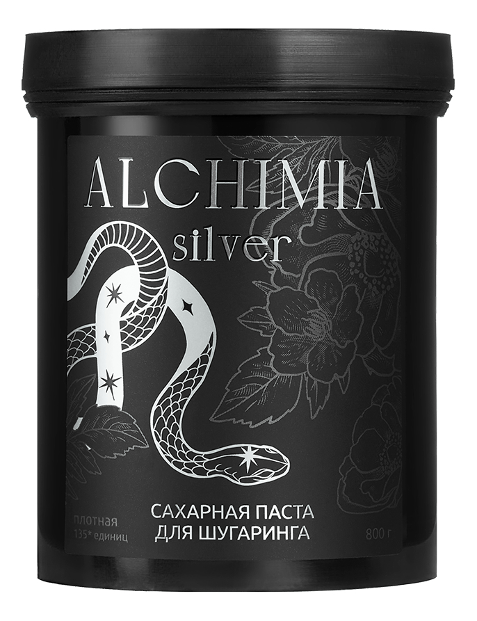 Сахарная паста для шугаринга плотная Alchimia 800г: Silver