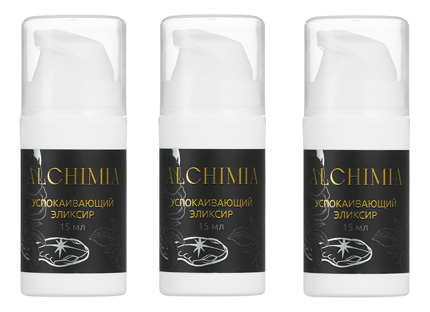 Успокаивающий эликсир для снятия раздражений после шугаринга Alchimia 3*15мл