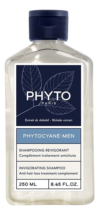 Укрепляющий шампунь для волос Phytocyane-Men Shampoing Revigorant 250мл