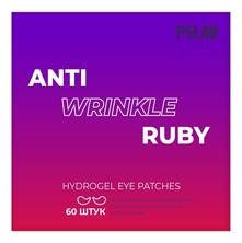 Pretty Skin Антивозрастные гидрогелевые патчи для области вокруг глаз PS.LAB Anti Wrinkle Ruby 60шт