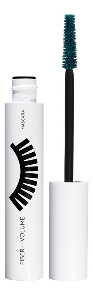 тушь для ресниц фибровая с эффектом объема fiber volume mascara 14мл 01 black Тушь для ресниц фибровая с эффектом объема Fiber-Volume Mascara 14мл: 02 Petrol