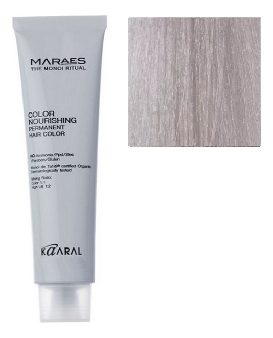 Перманентная крем-краска с низким содержанием аммиака Maraes Color Nourishing Permanent Hair 100мл: 11.2 Фиолетовый суперосветляющий