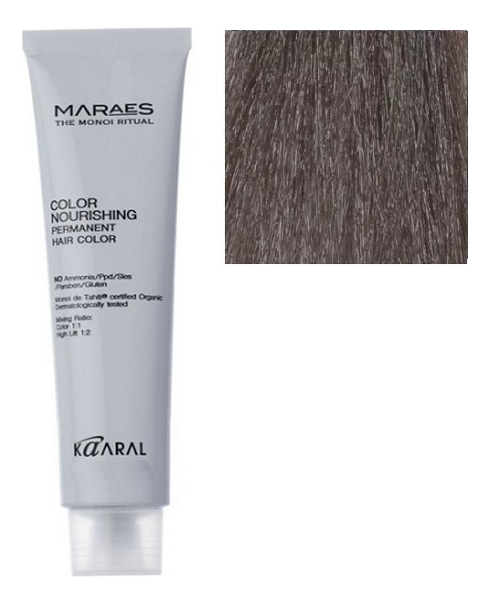 Перманентная крем-краска с низким содержанием аммиака Maraes Color Nourishing Permanent Hair 100мл: 5.3 Каштан светлый золотистый