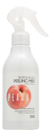 TENZERO отшелушивающий пилинг-мист для тела refresh body peeling mist ...