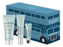 Elemis Набор для лица Обновление и защита кожи Pro-Collagen (пилинг 10мл + крем д/кожи вокруг глаз 4мл + крем 15мл)