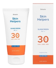Skin Helpers Солнцезащитный крем для лица Sunscreen SPF30 PA+++ 50мл