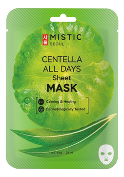 Тканевая маска для лица с экстрактом центеллы азиатской Centella All Days Sheet Mask 24мл 
