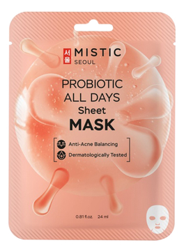 Тканевая маска для лица с пробиотиками Probiotic All Days Sheet Mask 24мл