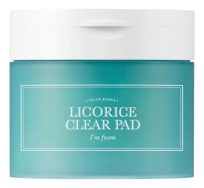 I'm From очищающие пэды для лица с экстрактом солодки licorice clear ...