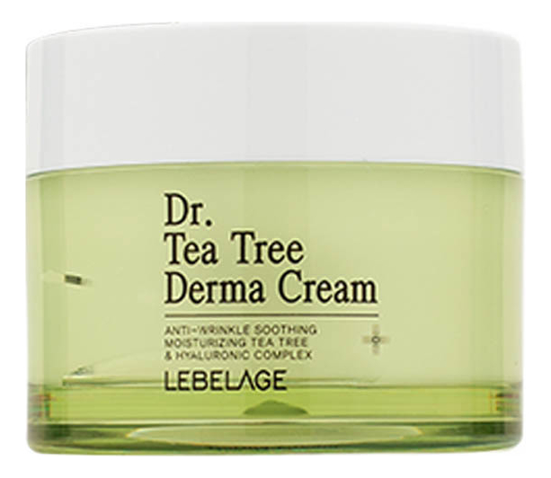 Успокаивающий крем для лица с экстрактом чайного дерева Dr. Tea Tree Derma Cream 50мл: й