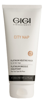 Платиновая маска для лица City Nap Platinum Heating Mask