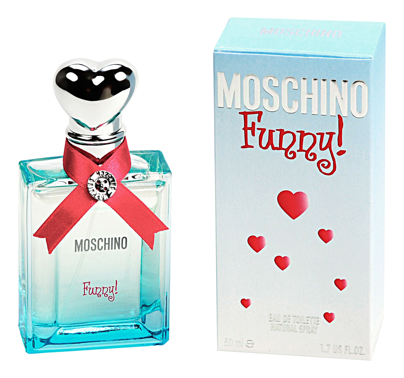 Funny: туалетная вода 50мл moschino funny 100