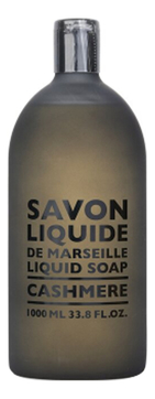 Жидкое мыло для тела и рук Cashmere Liquid Marseille Soap 1000мл (запаска)