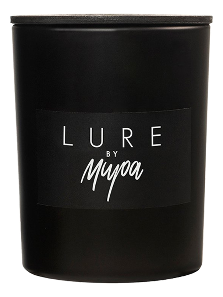 Ароматическая свеча Lure By Mira: свеча 250г (black matt) ароматическая свеча lure by mira свеча 220мл розовый