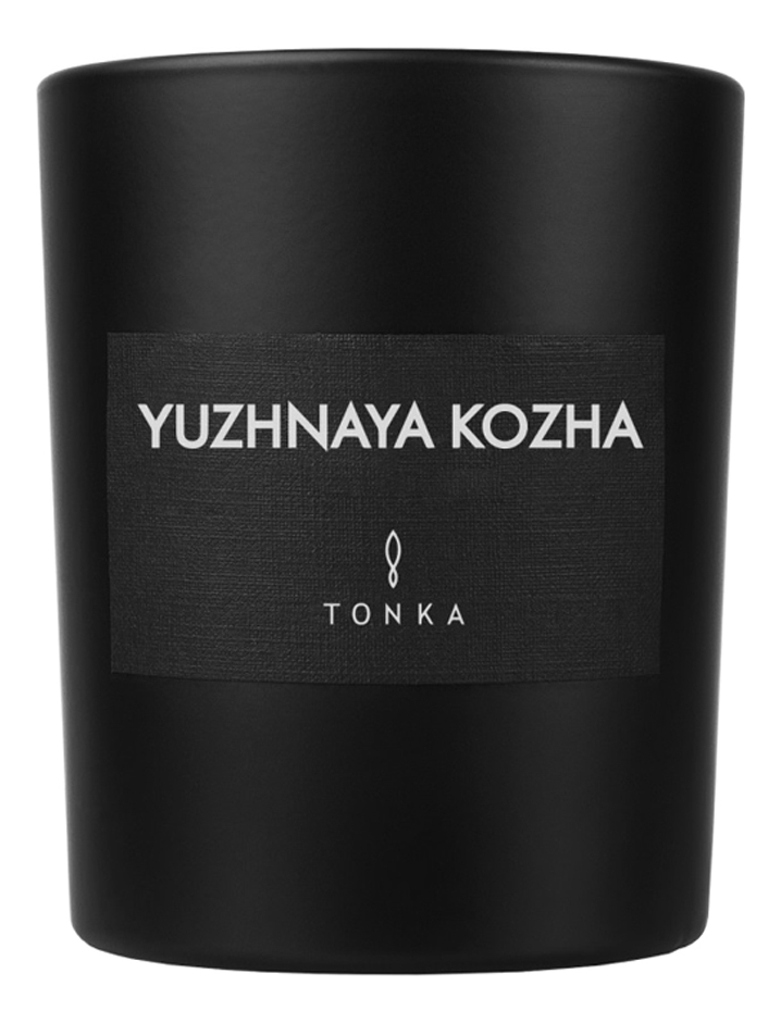 Ароматическая свеча Yuzhnaya Kozha: свеча 250г (black matt)