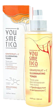 Yousmetica Тоник для восстановления тона кожи с Грейпфрутом и витамином C Grapefruit + C Illuminating Toner 200мл