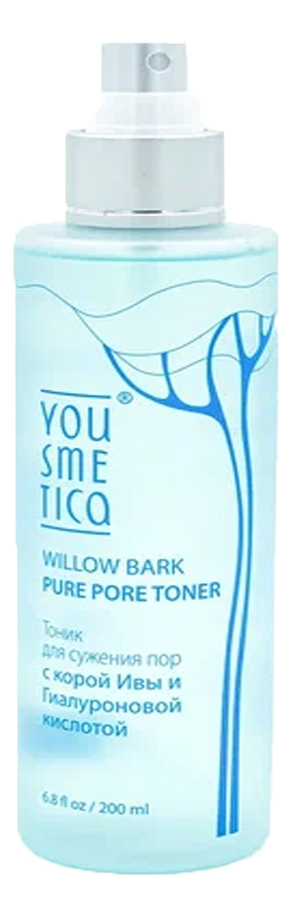 Тоник для сужения пор с корой ивы и гиалуроновой кислотой Willow Bark Pure Pore Toner 200мл