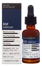 Derma Factory Питательная антивозрастная сыворотка для лица Anti-Age Egf 18% Ampoule 