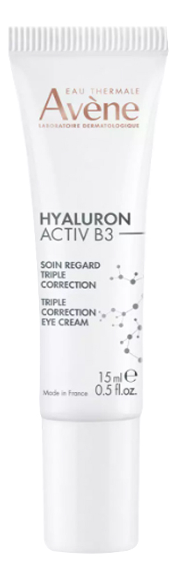 Лифтинг-крем для кожи вокруг глаз Hyaluron Activ B3 Soin Regard Triple Correction 15мл лифтинг крем для кожи вокруг глаз hyaluron activ b3 soin regard triple correction 15мл