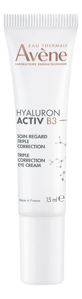 Лифтинг-крем для кожи вокруг глаз Hyaluron Activ B3 Soin Regard Triple Correction 15мл