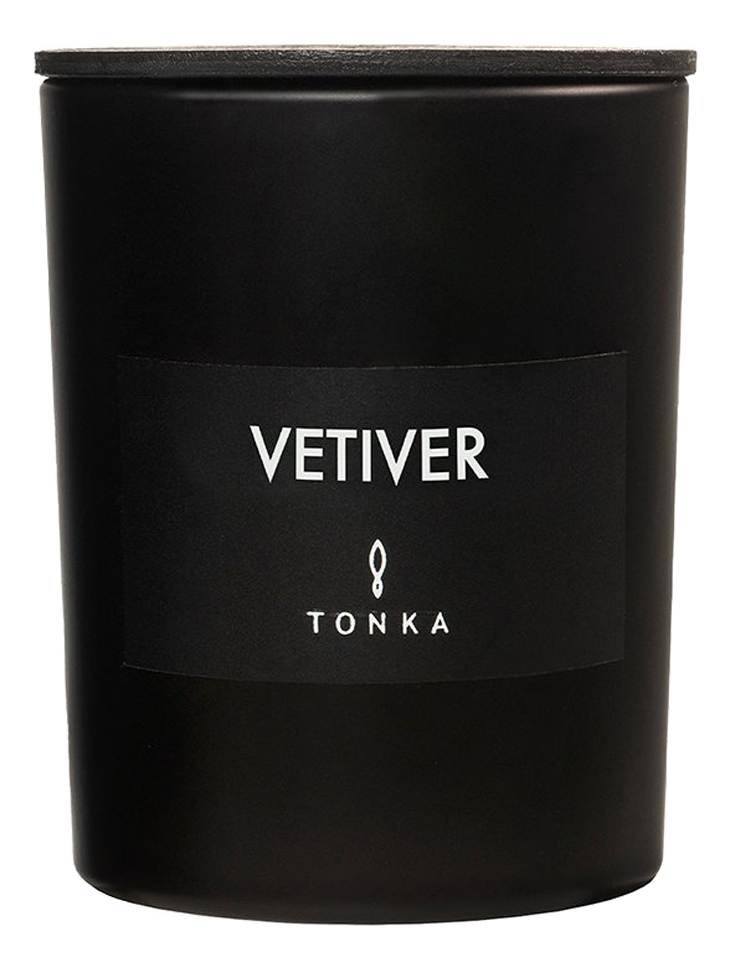 Ароматическая свеча Vetiver : свеча 250г (black matt)