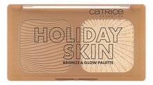 Catrice Cosmetics Палетка для лица Holiday Skin Bronze & Glow Palette 010 5,5г
